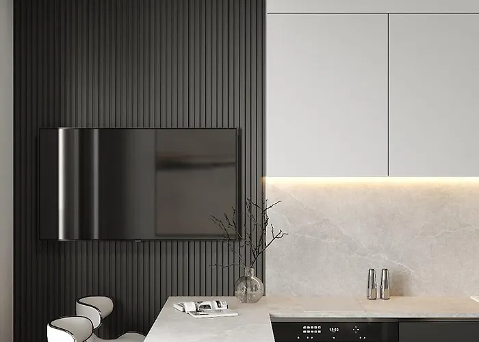 Luxury Newly Build 1br Azulis#5 - Lift - Terrace - Free Parking * Ольбия