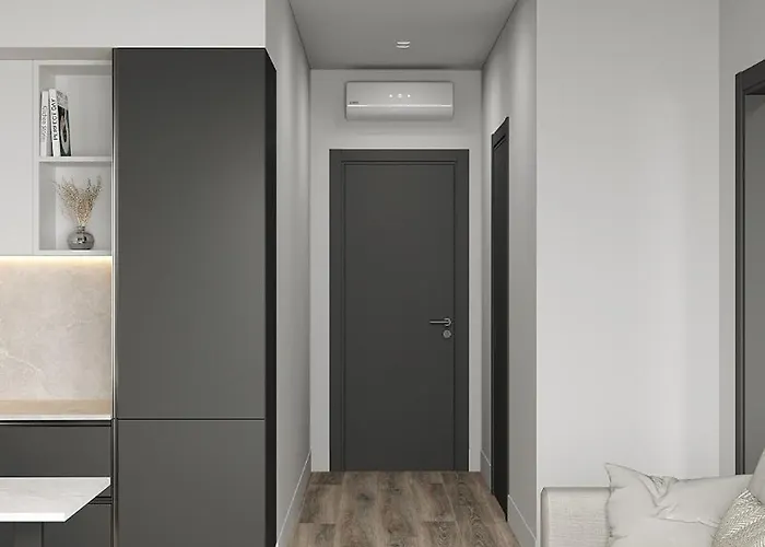 Luxury Newly Build 1br Azulis#5 - Lift - Terrace - Free Parking Апартаменты